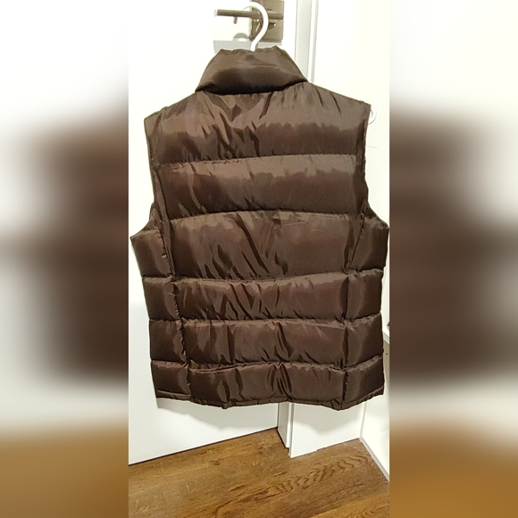 Brown Puffer Vest - Picture 2 of 2